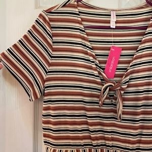Striped Xhilaration Jumpsuit!